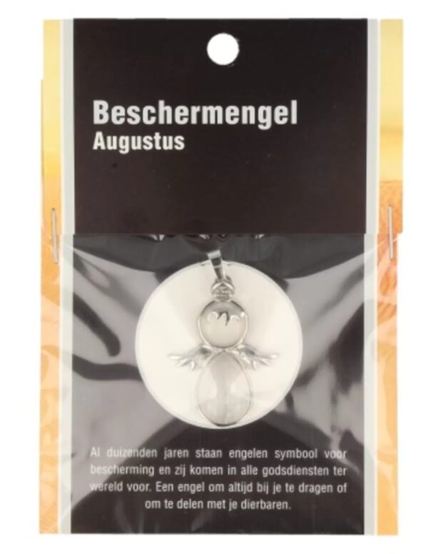 Beschermengel Augustus op kaartje