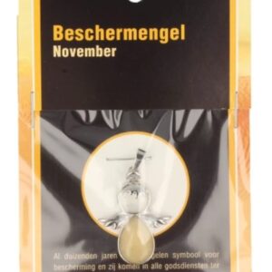 Beschermengel November op kaartje