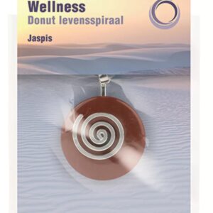 Jaspis rood donut levensspiraal