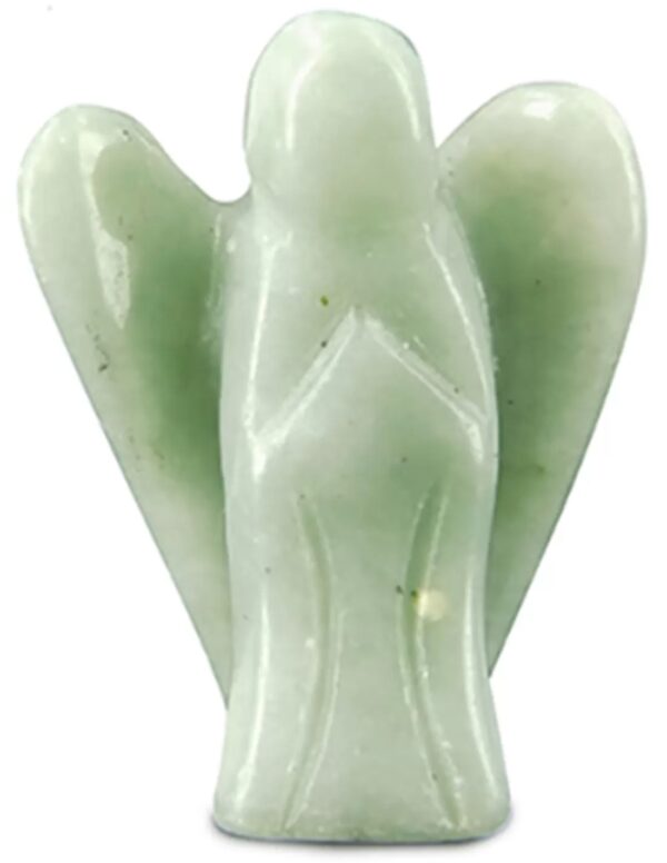 Engelen hanger + kaart Jade Serpentijn - Image 2