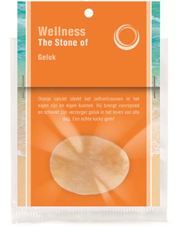 The stone of Geluk (Calciet geel)