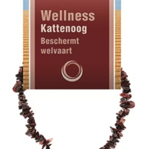 Kattenoog splitarmband + kaart