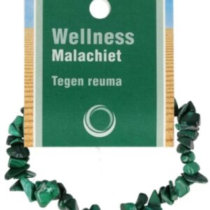 Malachiet splitarmband + kaart