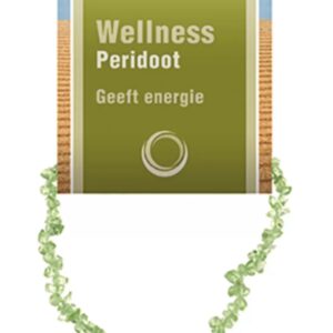 Peridoot splitarmband + kaart