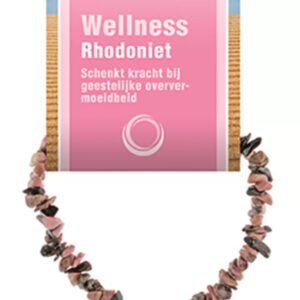Rhodoniet splitarmband + kaart