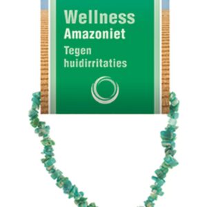 Amazoniet splitarmband + kaart