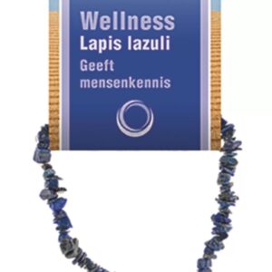 Lapis lazuli splitarmband + kaart