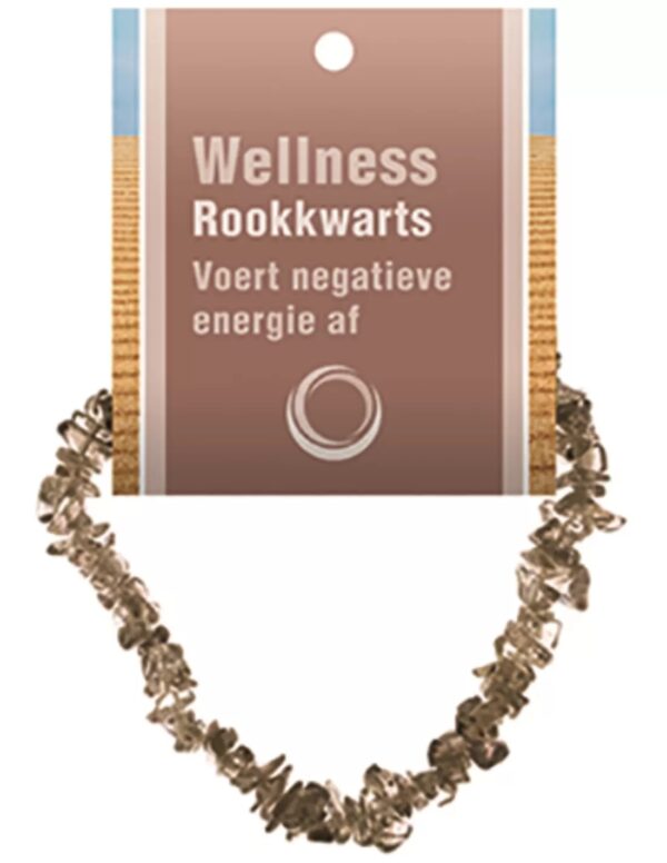 Rookkwarts splitarmband + kaart