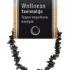 Toermalijn zwart splitarmband + kaart