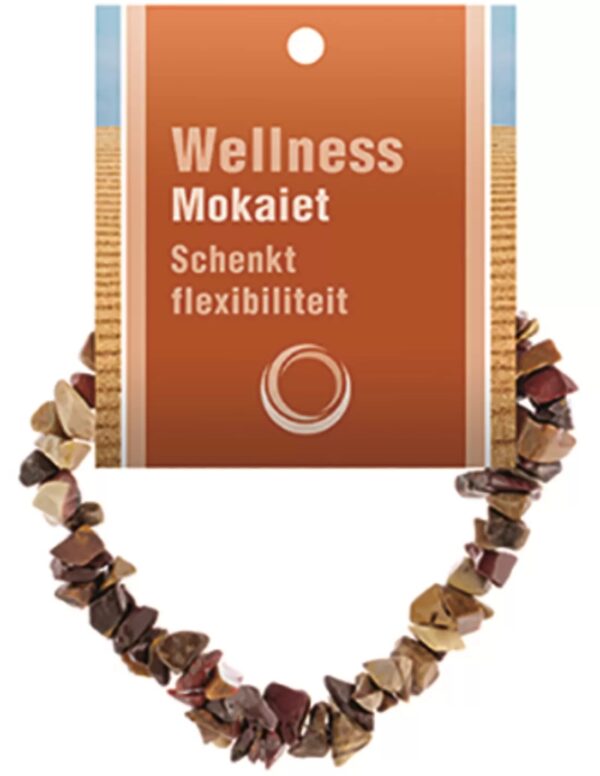 Mokaiet splitarmband + kaart