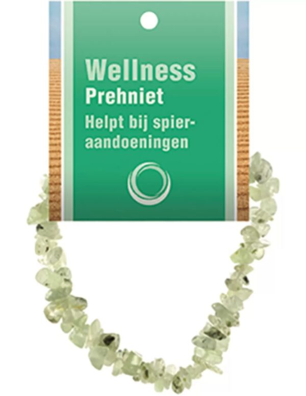 Prehniet splitarmband + kaart