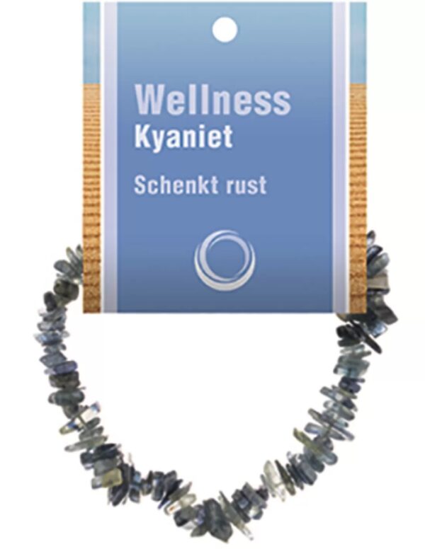 Kyaniet splitarmband + kaart