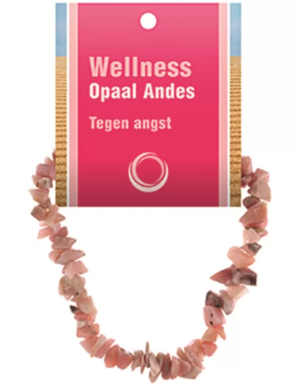 Opaal Andes splitarmband + kaart