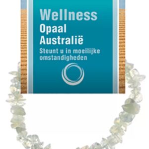 Opaal Australië splitarmband + kaart