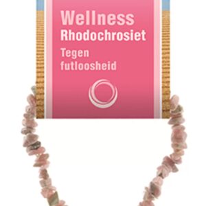 Rhodochrosiet splitarmband + kaart