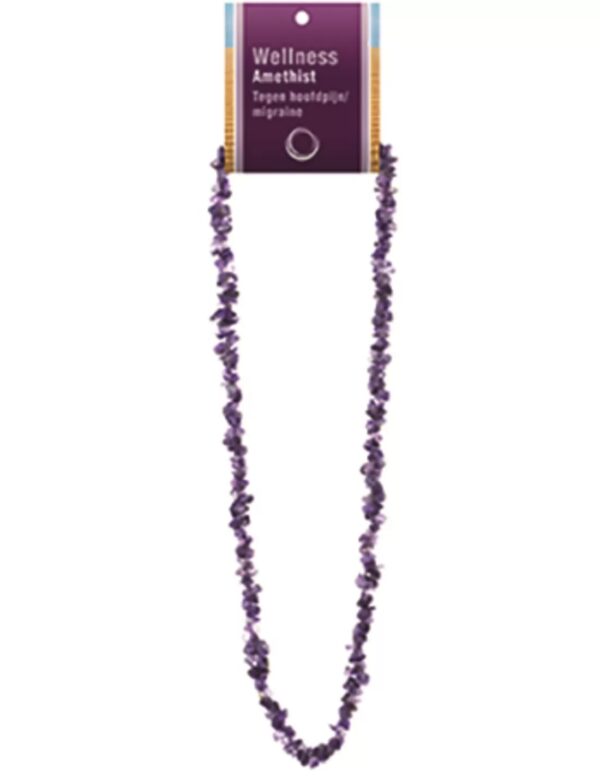 Amethist splitketting + kaart