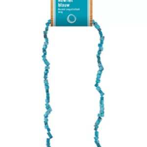 Howliet blauw splitketting + kaart (gekleurd)