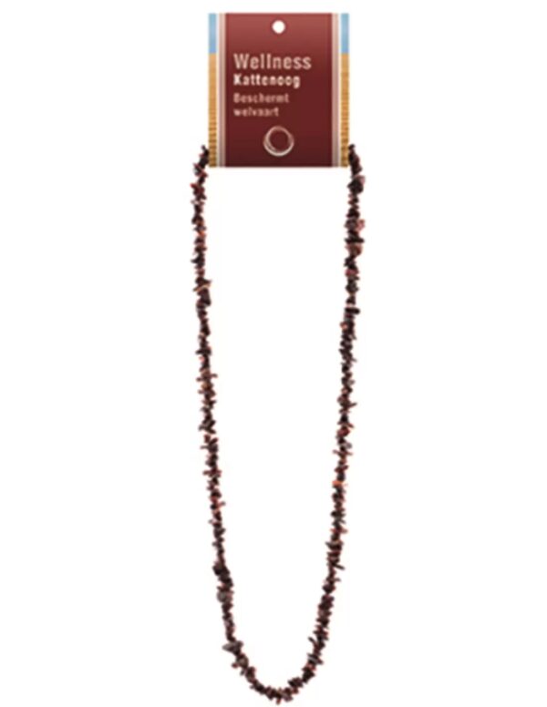 Kattenoog splitketting + kaart
