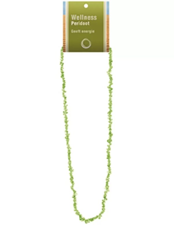 Peridoot splitketting + kaart