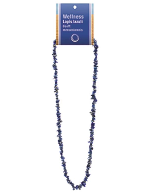 Lapis lazuli splitketting + kaart
