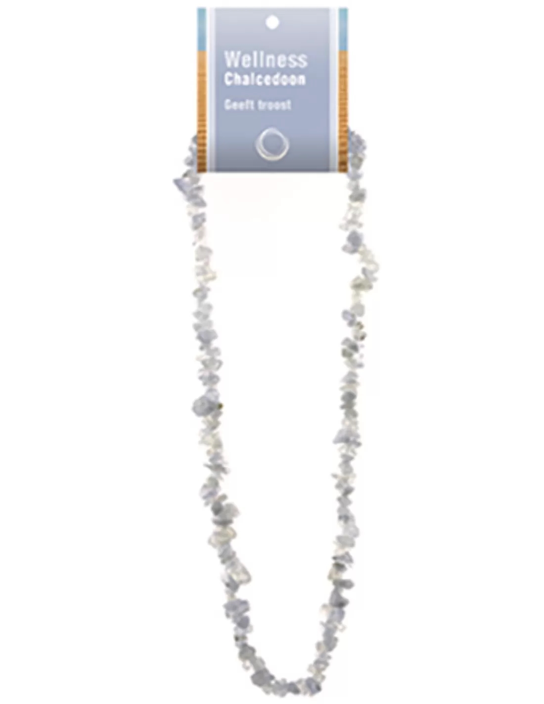 Chalcedoon splitketting + kaart