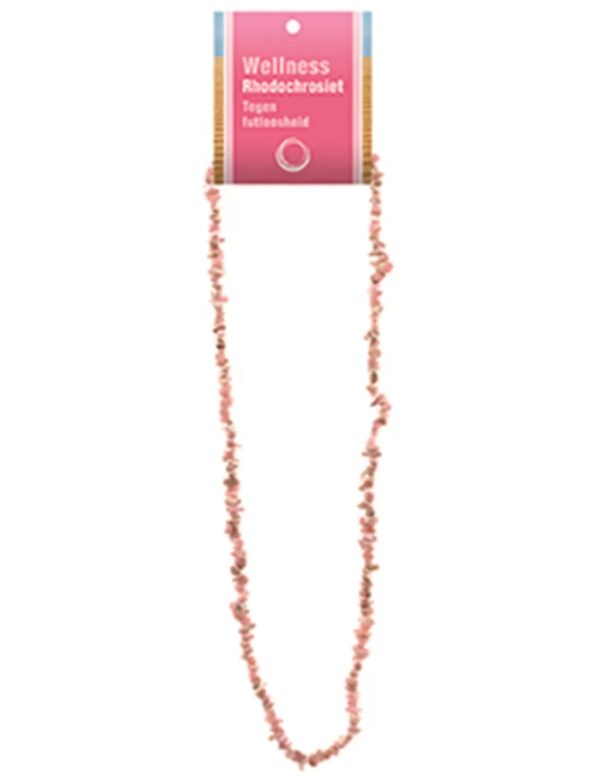 Rhodochrosiet splitketting + kaart
