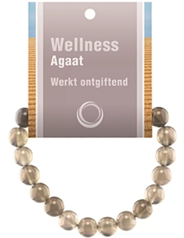 Agaat powerbead armband + kaart