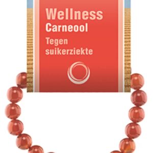 Carneool powerbead armband + kaart