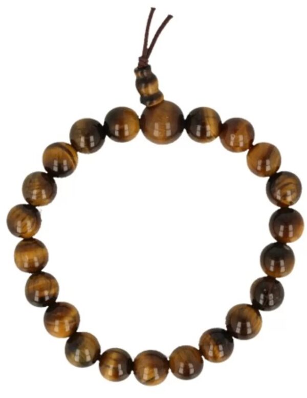 Tijgeroog powerbead armband + kaart - Image 3