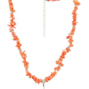 Fashion ketting Koraal licht (imitatie)