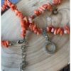 Fashion ketting Koraal licht (imitatie) - Image 4