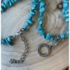 Fashion ketting Howliet blauw split (bijgekleurd) - Image 2