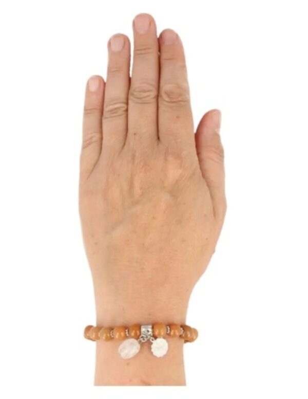 Sterrenbeeld armband Aventurijn oranje - Maagd - Image 3
