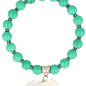 Sterrenbeeld armband Howliet blauw - Boogschutter (bijgekleurd)