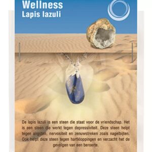Lapis lazuli gezondheids hanger