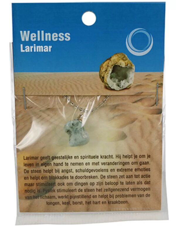 Larimar gezondheids hanger