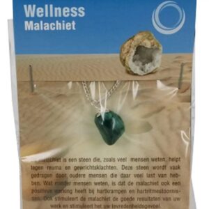 Malachiet gezondheids hanger