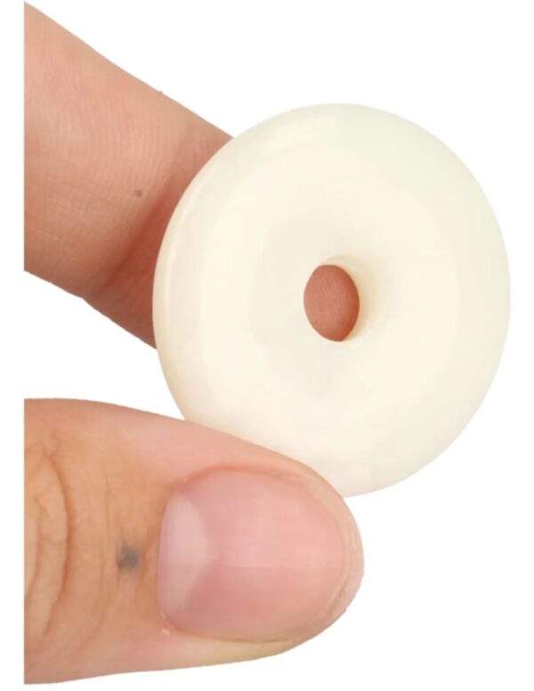 Jade Serpentijn donut 30 mm - Image 3