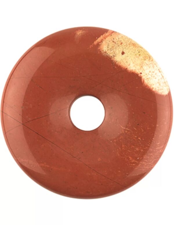 Jaspis rood donut 30 mm
