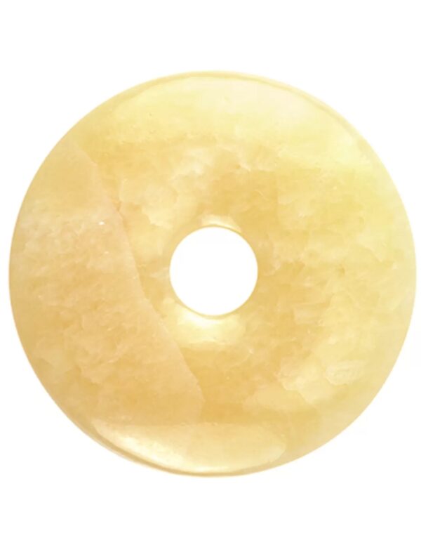 Calciet geel donut 40 mm