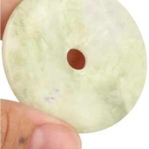 Jade Serpentijn donut 40 mm