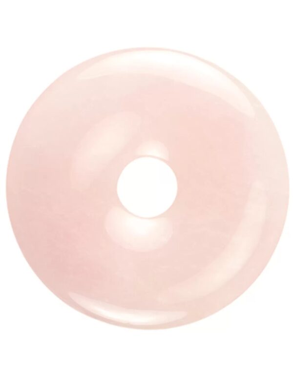 Roze kwarts donut 50 mm