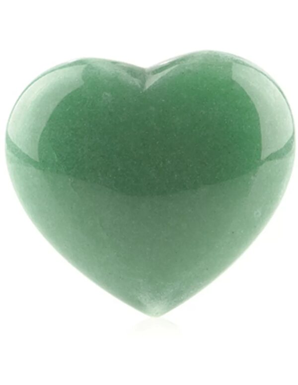 Aventurijn groen edelsteen hart 45 mm