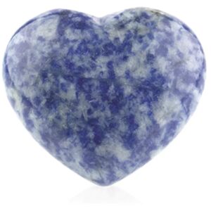 Sodaliet edelsteen hart 45 mm