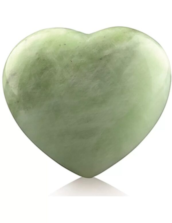Jade Serpentijn edelsteen hart 45 mm