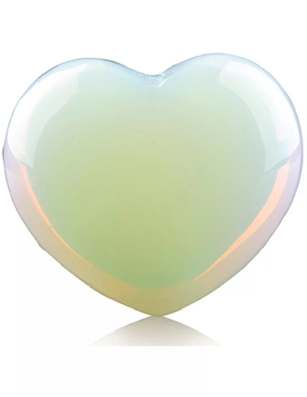Opaliet edelsteen hart (synth) 45 mm