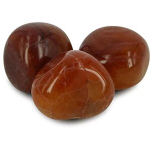 Agaat vuur trommelstenen (mt 3), per gram