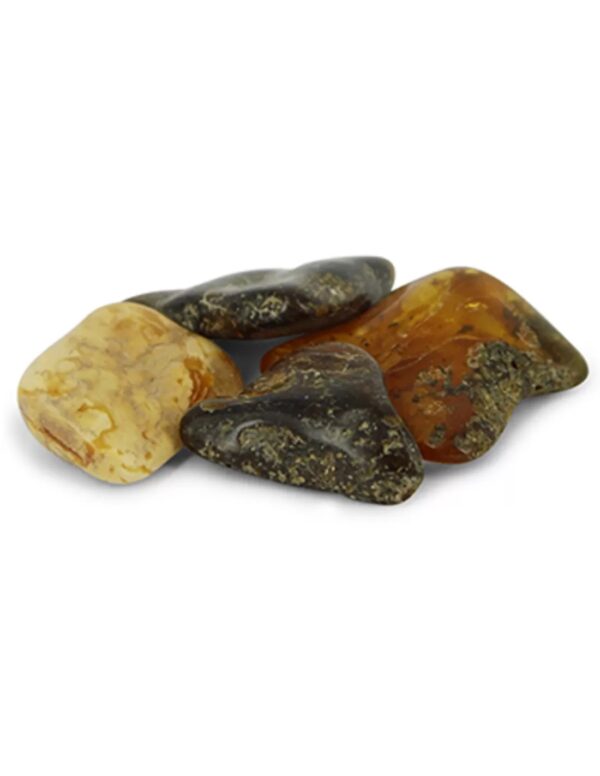 Barnsteen trommelstenen (mt2), per gram