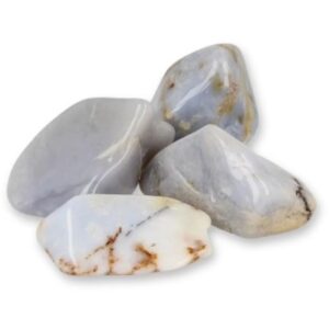 Chalcedoon trommelstenen (mt3) per gram