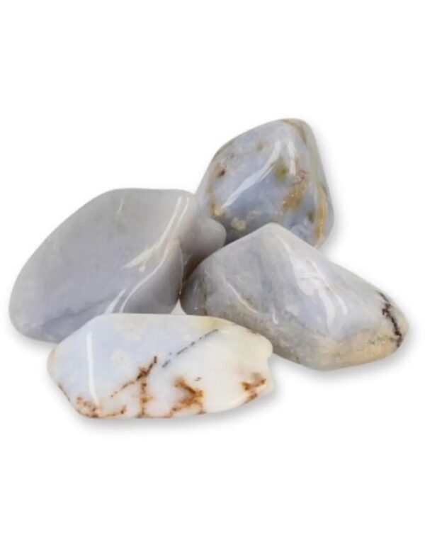 Chalcedoon trommelstenen (mt3) per gram